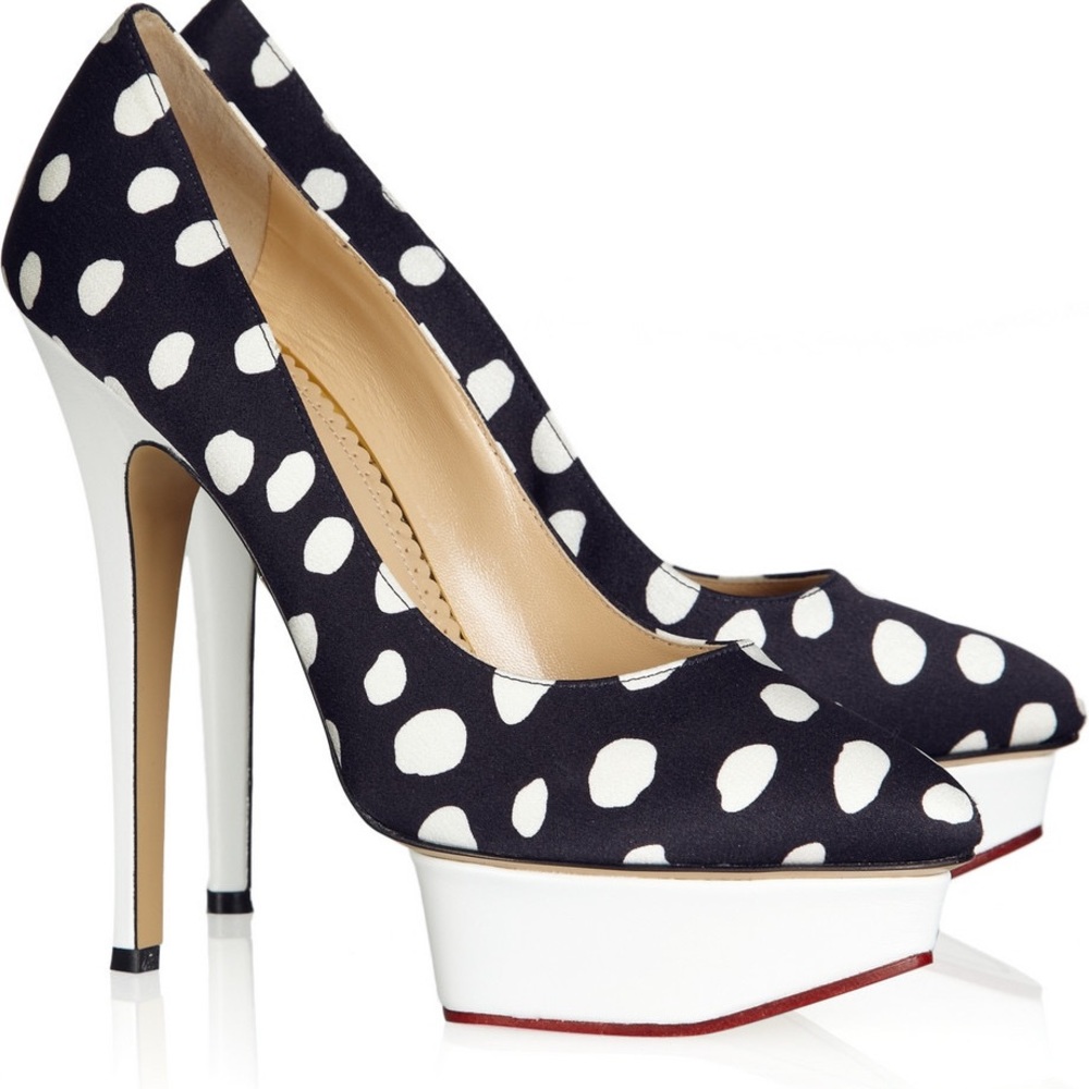 Charlotte Olympia Polka Dot Shoes